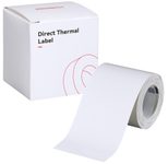 NIIMBOT Etikettenrolle für Etikettendrucker weiß 50 mm x 90 mm