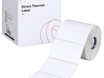 NIIMBOT Etikettenrolle für Etikettendrucker weiß 70 mm x 40 mm
