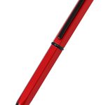ONLINE® Hexagon Stylus Kugelschreiber rot 0.6 mm Schreibfarbe: Blau
