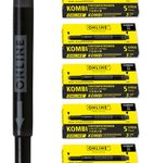 ONLINE® Kombipatrone für Füller schwarz