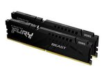 Kingston FURY™ Beast DDR5 Speicher 16GB 5200MT/s CL36 DIMM (2er-Kit) Schwarz EXPO