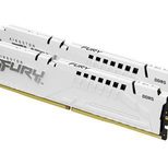 Kingston FURY™ Beast DDR5 Speicher 64GB 5600MT/s CL36 DIMM (2er-Kit) Weiß EXPO