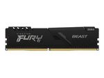 Kingston FURY™ Beast DDR5 Speicher 16GB 6000MT/s CL30 DIMM Schwarz XMP