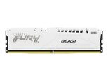 Kingston FURY™ Beast DDR5 Speicher 32GB 6000MT/s CL30 DIMM Weiß XMP