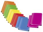 VELOFLEX Sammelmappen VELOCOLOR DIN A4 gelb, rot, grün, blau, pink, orange 12 St.