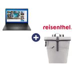 Dell 16 DC16250 Intel® Core™ 5 120U Notebook 40,6 cm (16") inkl. Reisenthel rolltop backpack herringbone grey