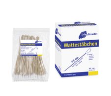 Meditrade® Wattestäbchen 15cm mittel Holz 1.000 St.