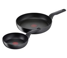 Tefal® Pfannen-Set HARD TITANIUM PRO schwarz 2-tlg.