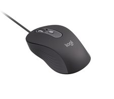 Logitech Signature Wired M520 kabelgebundene Maus schwarz