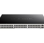 D-Link DGS-1510-52XMP/E, 52-Port Smart Managed PoE+ Gigabit Stack Switch