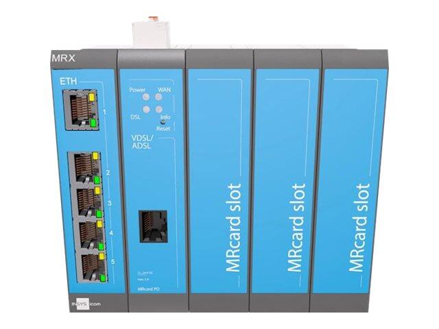 INSYS icom MRX MRX5 DSL - Annex-B - Router, DSL-Modem 5-Port-Switch, VPN, Ethernet