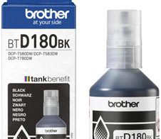 Brother Original BTD180BK Nachfülltinte Schwarz