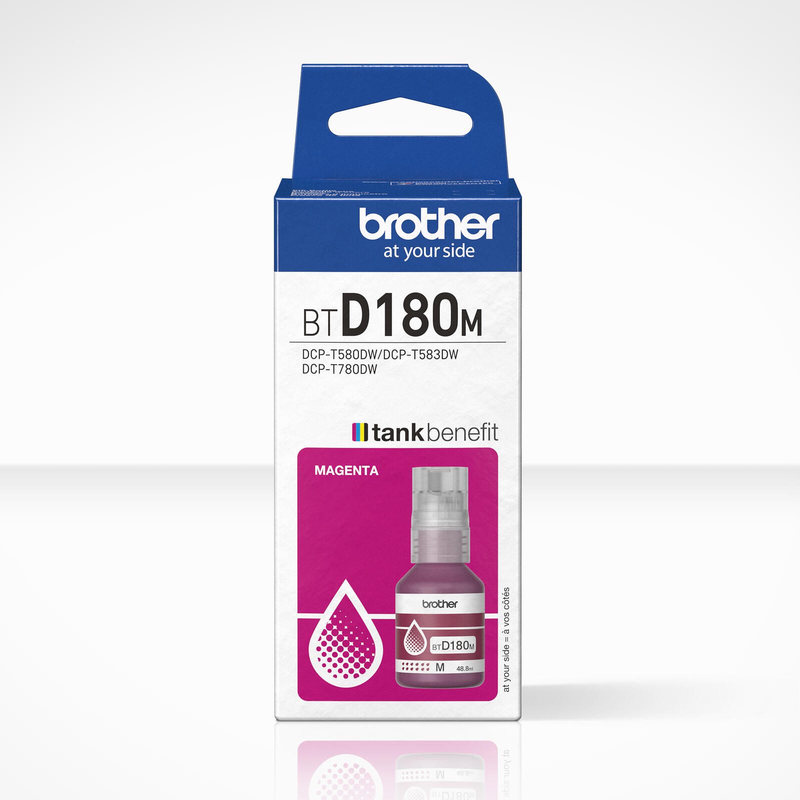 Brother Original BTD180M Nachfülltinte Magenta