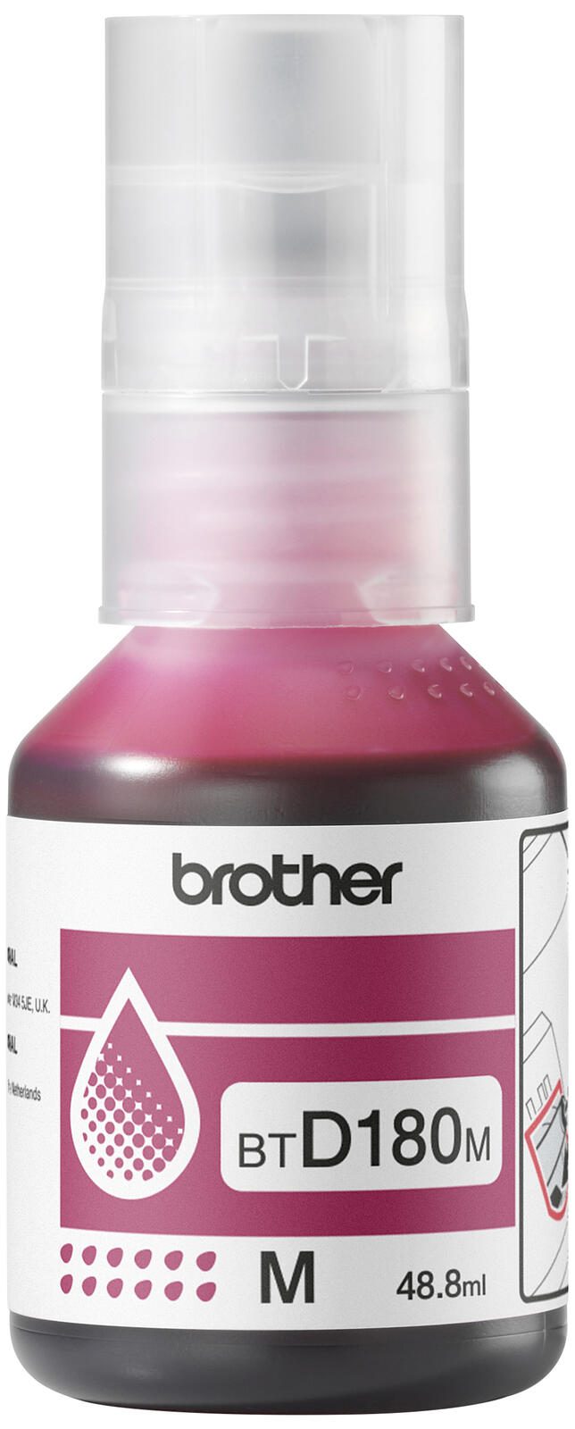 Brother Original BTD180M Nachfülltinte Magenta