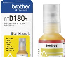 Brother Original BTD180Y Nachfülltinte Gelb