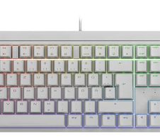 CHERRY MX 2.0S kabelgebundene Gaming Tastatur - QWERTZ DE - weiß