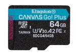 Kingston Canvas Go! Plus Flash-Speicherkarte - 64 GB