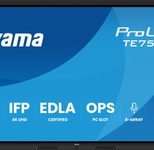 iiyama ProLite TE7515A-B1AG Touch Display 189,3 cm (75 Zoll)