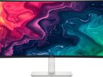 Dell Plus S3425DW Wide Quad HD Curved Office Display (34 Zoll) 86,4 cm, silber