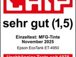 Epson ET-4950 Chip Logo sehr gut