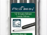 Pica Big Dry Steinnhauer Bleistiftminen für Zimmermannsbleistift mit Druckmechanismus 2.0 - 5.0 mm graphite
