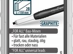 Pica Big Dry For All Bleistiftminen für Zimmermannsbleistift mit Druckmechanismus 2.0 - 5.0 mm graphite