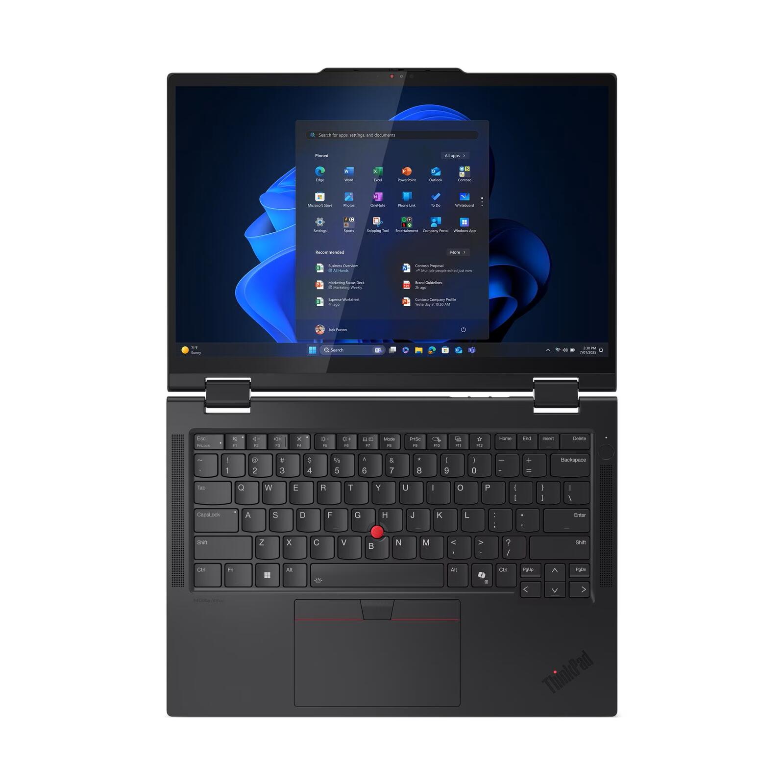 Lenovo ThinkPad T14s 2-in-1 G1 Intel® Core™ Ultra 7 255U Notebook 35.6 cm (14 Zoll)