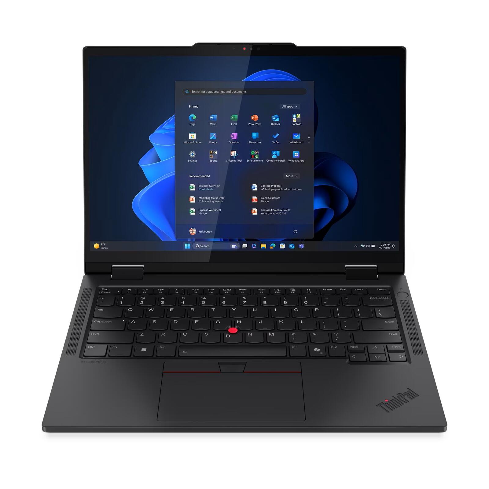 Lenovo ThinkPad T14s 2-in-1 G1 Intel® Core™ Ultra 7 255U Notebook 35.6 cm (14 Zoll)