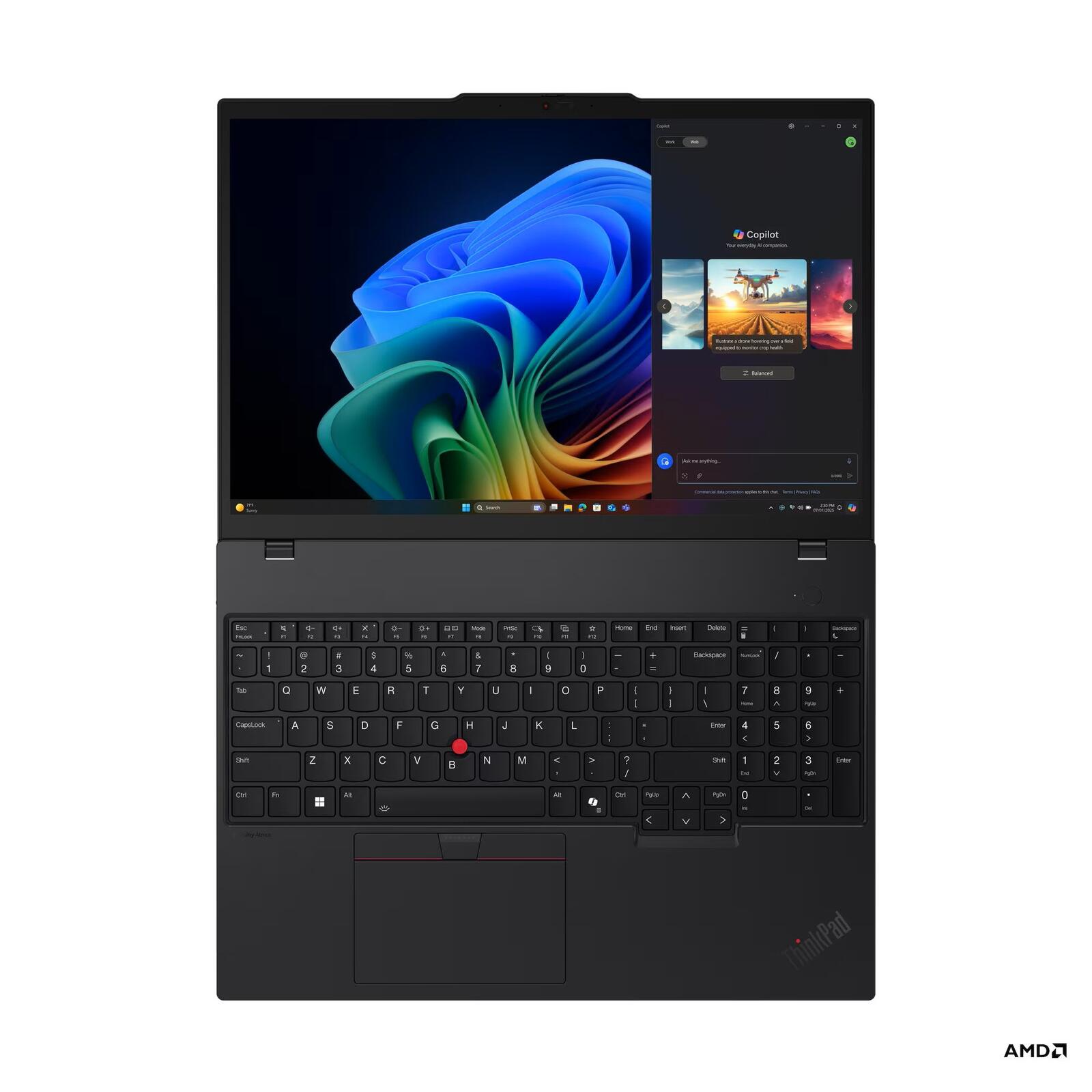 Lenovo ThinkPad T16 Gen 4 AMD Ryzen AI 5 PRO 340 Notebook 40,6 cm (16 Zoll)