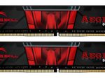 G.Skill Aegis Intel 16GB (2x 8GB) Kit DDR4 2400 MHz