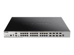 D-Link DGS-3630-28PC/SI/E, 28-Port Layer 3 Gigabit PoE Stack Switch (SI)