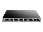 D-Link DGS-3630-52PC/SI/E, 52-Port Layer 3 Gigabit PoE Stack Switch (SI)