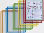 FRANKEN Magnetrahmen ECO, farbsortiert, DIN A4