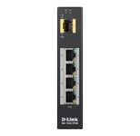 D-Link DIS-100G-5PSW, 5-Port Unmanaged Layer 2 Gigabit PoE Industrial Switch
