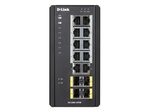D-Link DIS-300G-14PSW, 14 Port Layer2 Managed Gigabit PoE Industrial Switch