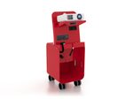 Steckerfertig NEO Präsentationsallrounder mit Sennheiser Funkmikrofon-Set (rot)
