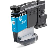 Brother Original LC521C Druckerpatrone Cyan 500 Seiten
