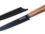 NIROSTA Küchenmesser Flow Fair schwarz, 24cm