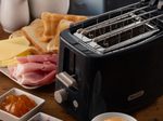 Ariete Breakfast 2-Schlitz-Toaster mit Edelstahlzangen - dunkelblau