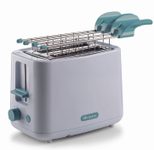 Ariete Breakfast 2-Schlitz-Toaster mit Edelstahlzangen - weiß