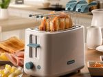 Ariete Breakfast 2-Schlitz-Toaster mit Edelstahlzangen - weiß