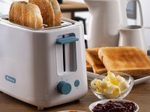 Ariete Breakfast 2-Schlitz-Toaster mit Edelstahlzangen - weiß