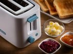 Ariete Breakfast 2-Schlitz-Toaster mit Edelstahlzangen - weiß