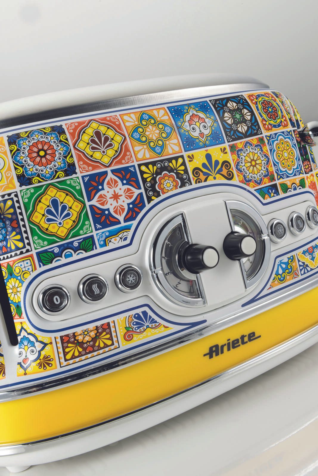 Ariete Vintage 4-Schlitz-Toaster - Positano Design