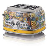 Ariete Vintage 4-Schlitz-Toaster - Positano Design