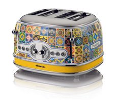 Ariete Vintage 4-Schlitz-Toaster - Positano Design
