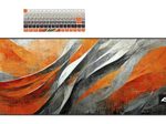 Sharkoon SKILLER SGK50 S3 Design Bundle D6 Weiß/Grau/Orange