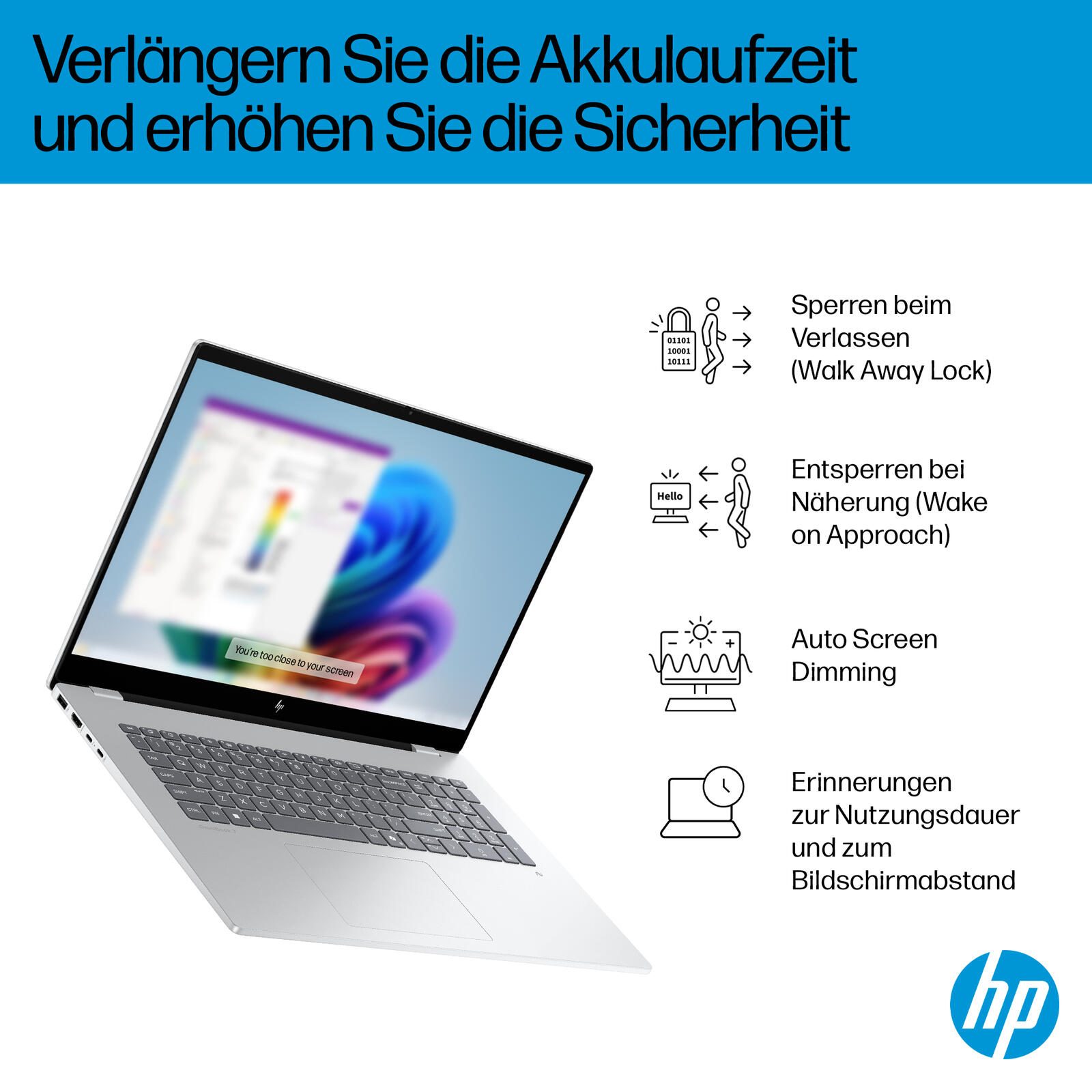 HP OmniBook 7 17-dc0075ng Intel® Core™ Ultra 7 258V Next Gen AI Notebook 43,9 cm (17,3")
