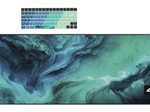 Sharkoon SKILLER SGK50 S3 Design Bundle D4 Blau/Grün/Türkis