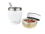 Milu Müsli-Becher-Set (3-tlg.) - weiß